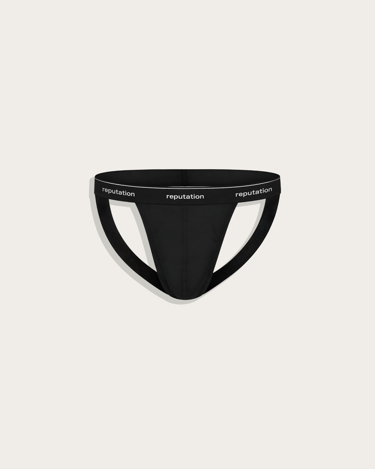 Reputation Signature Jock 01 in black, flat lay