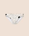 SIGNATURE SWIM BRIEF 02 — DRAWING Off White color swatch